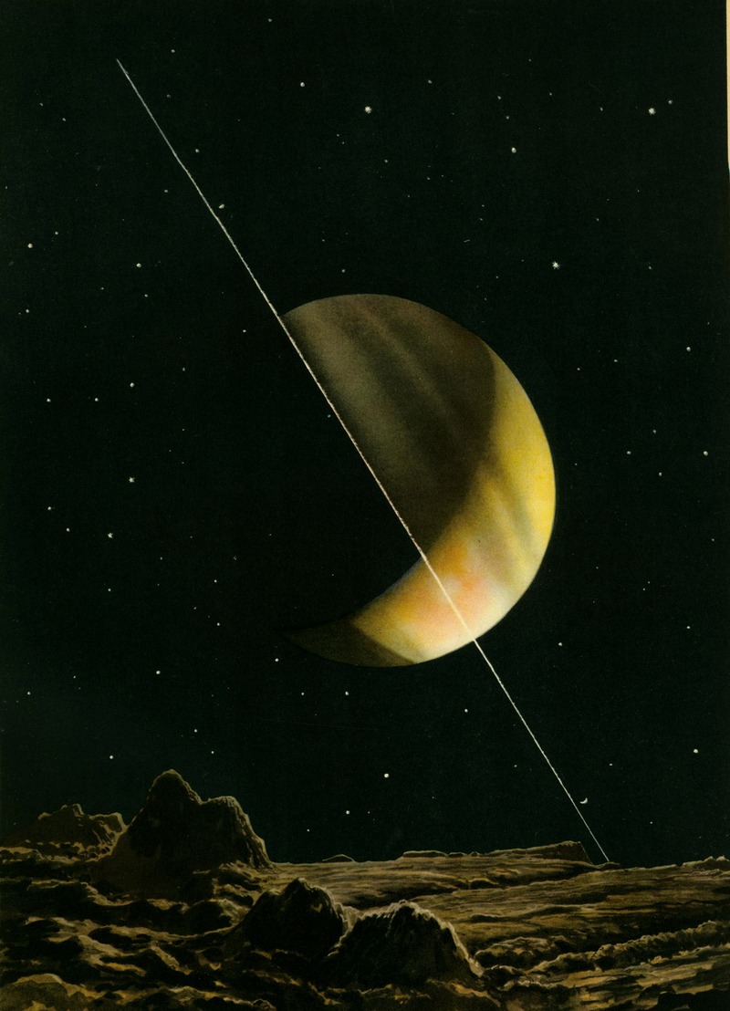 Illustration for article titled The first science artist to draw accurate pictures of Mars and the Moon